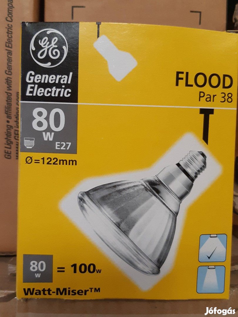 General Electric reflektor lámpa 80/PAR/FL/E27 flood izzó