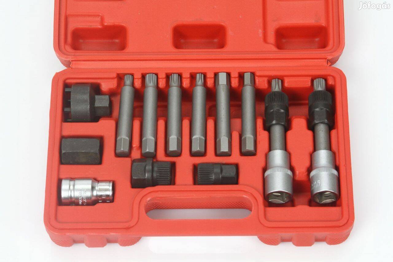 Generátor szabadonfutó szerelőkulcs készlet 13 részes M57620