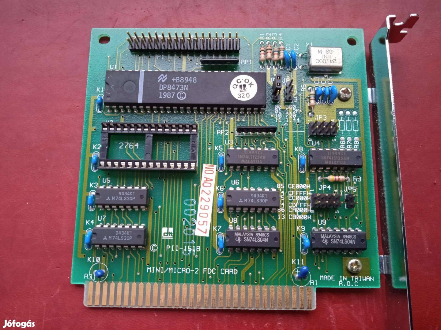 Generic Pii-151B-Used PCB Board Minimicro-2 FDC Card