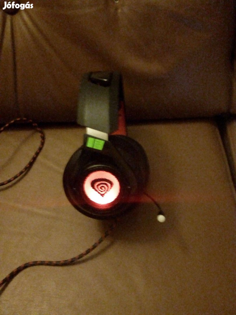 Genesis Gaming mikrofonos fejhallgató