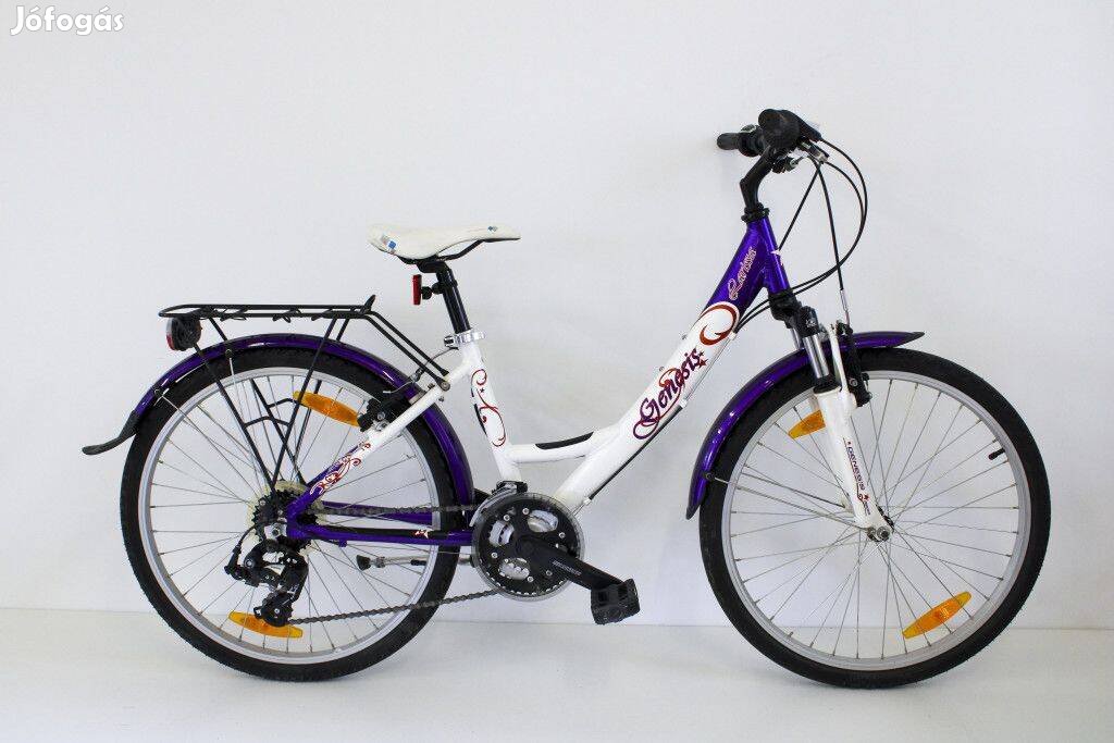 Genesis Larissa 24-os Gyermek kerékpár 36cm, 1 év garancia