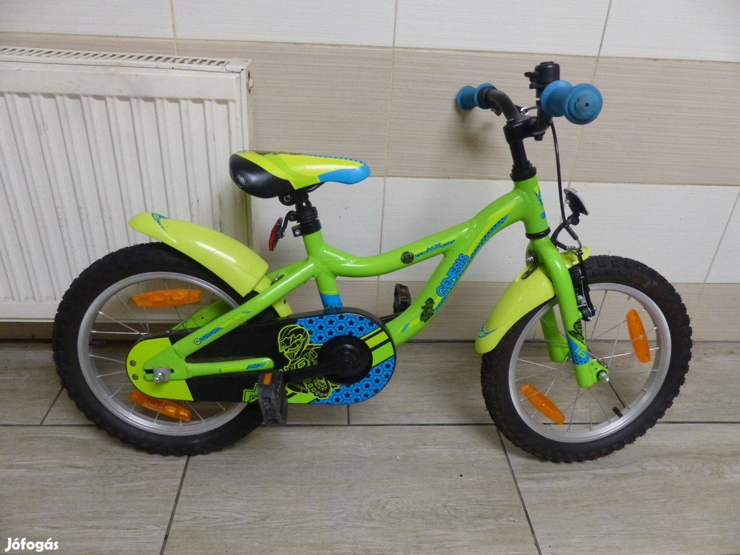 Genesis MX 16" aluvázas gyerek kerékpár,újszerű
