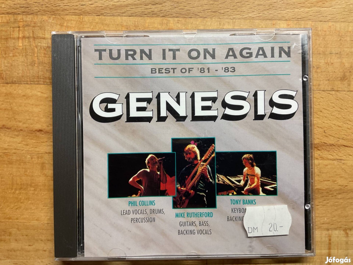 Genesis- Turn it on again, Best of 81-83, CD lemez