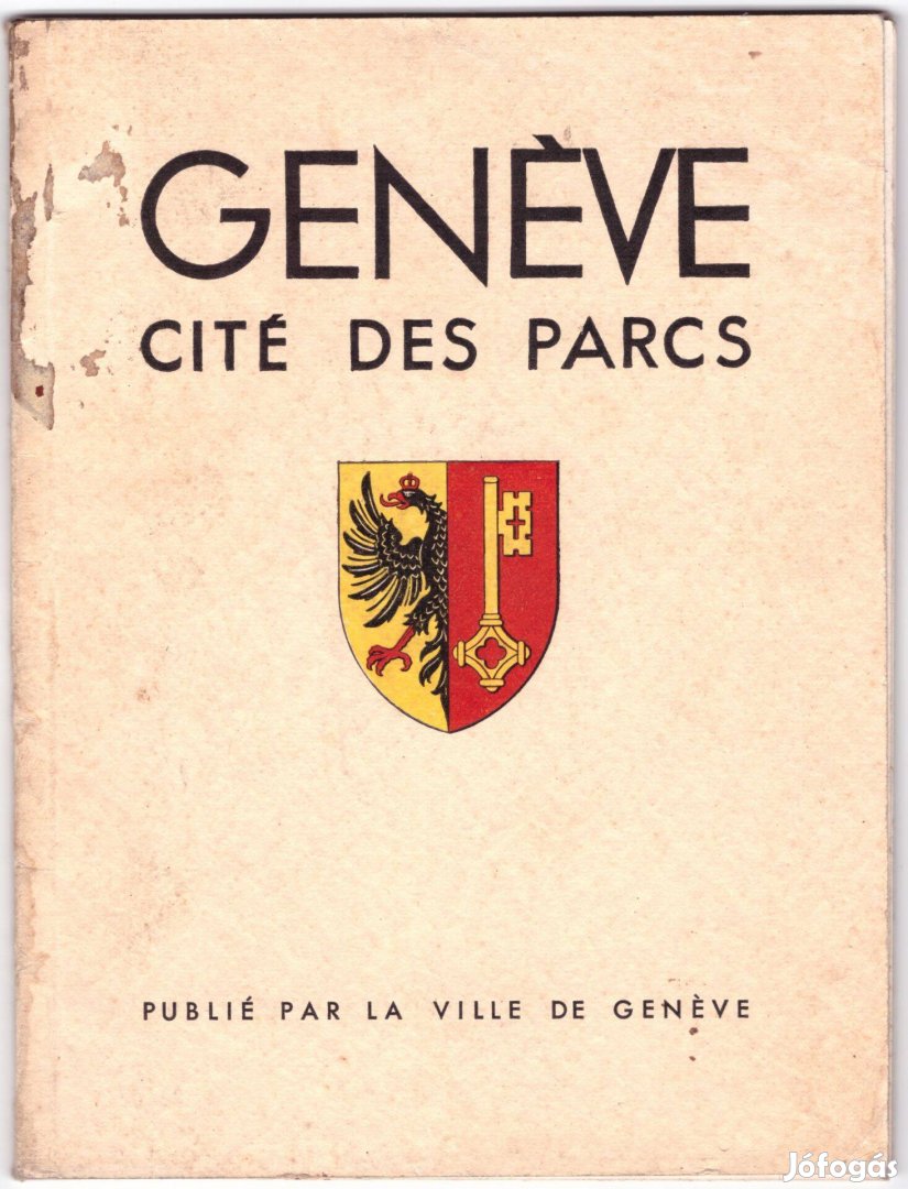 Genéve cité des parcs 1938