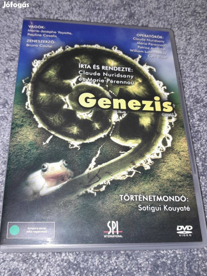 Genezis DVD szinkronizált, karcmentes lemez