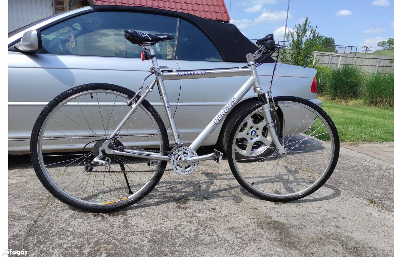 Genezis aluvázas férfi 28"-os kerékpár bicikli jó állapotban eladó