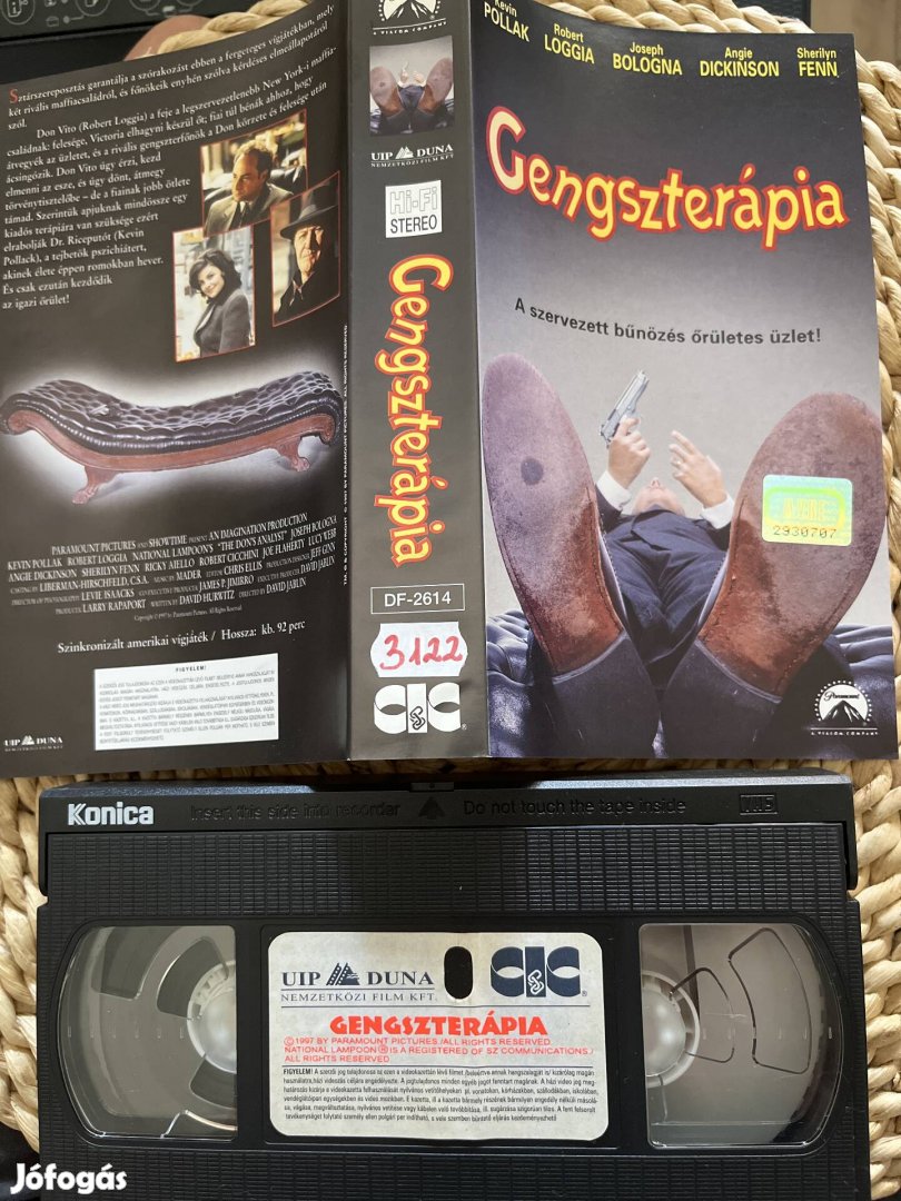 Gengszterápia vhs.