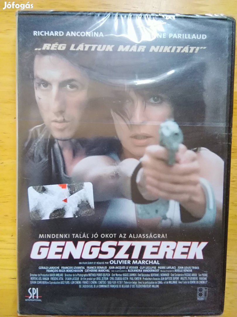 Gengszterek dvd Anne Parillaud Bontatlan