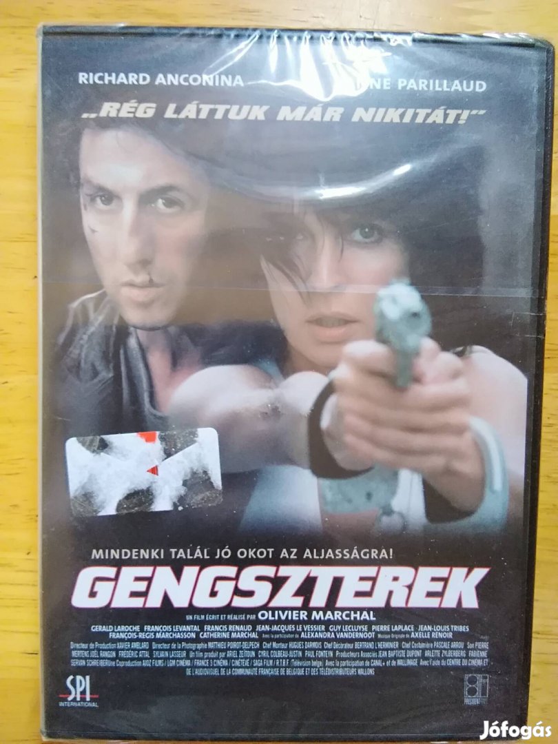 Gengszterek dvd Anne Parillaud Új 