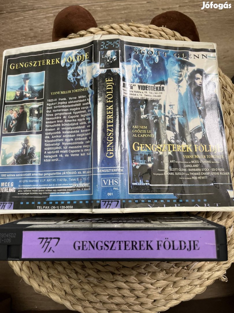 Gengszterek földje vhs m