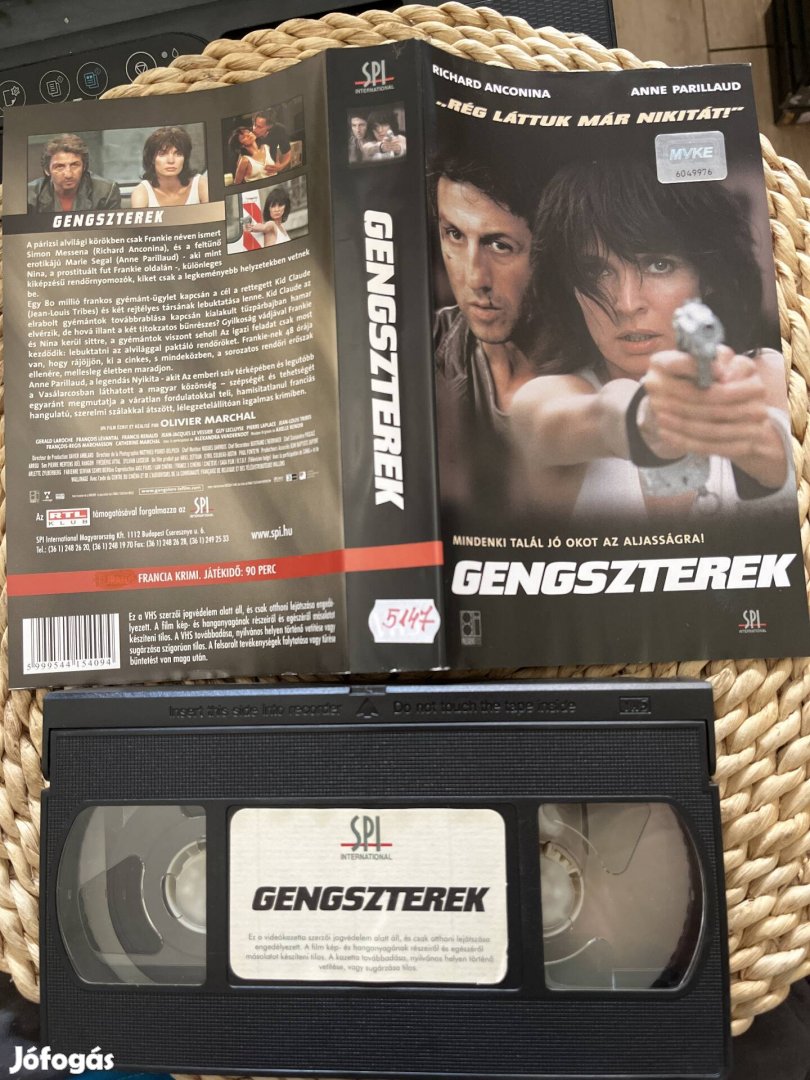 Gengszterek vhs