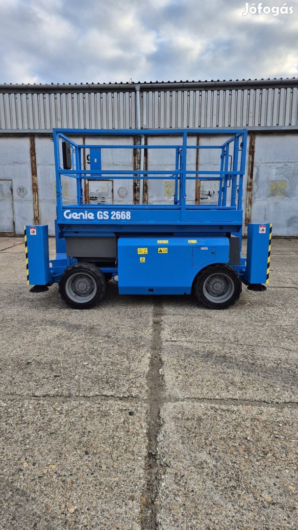 Genie GS-2668RT  4x4  dízeles ollós emelőgékosár