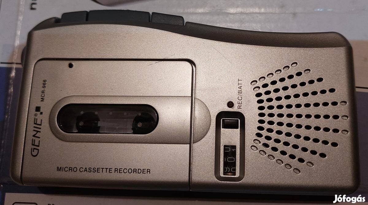 Genie MCR-966 mikrokazettás diktafon, elöregedett szíja