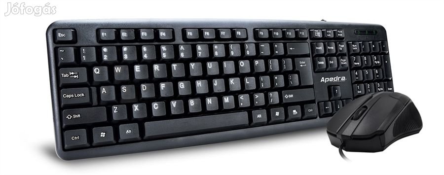 Genius Apedra KM-520 billentyűzet + egér USB, vezetékes