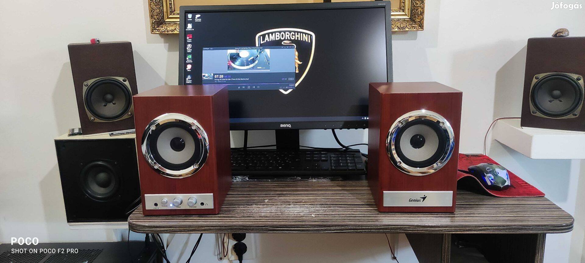 Genius SP-HF 800X 2.0 Aktív fa hangfal