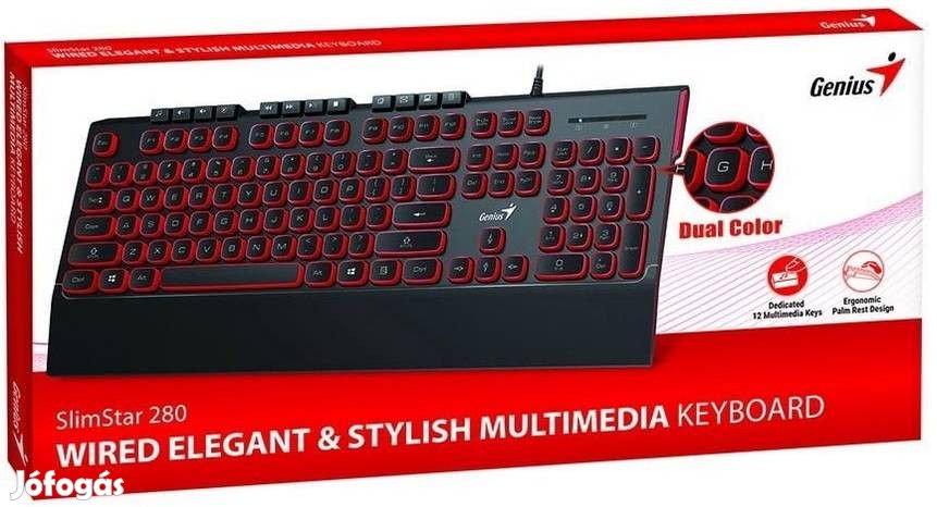 Genius SlimStar 280 vezetékes billentyűzet