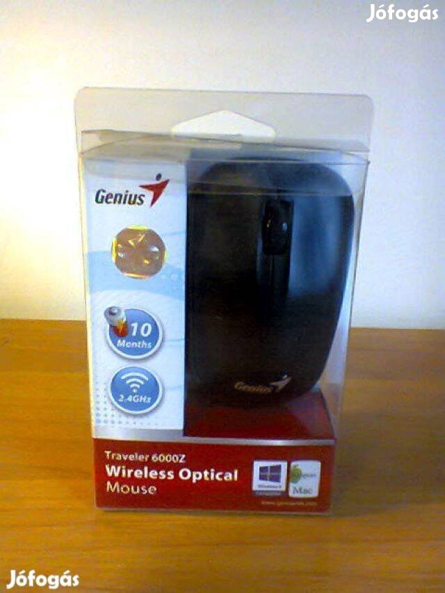 Genius Wireless Optical, vezeték nélküli optikai egér, egérpad