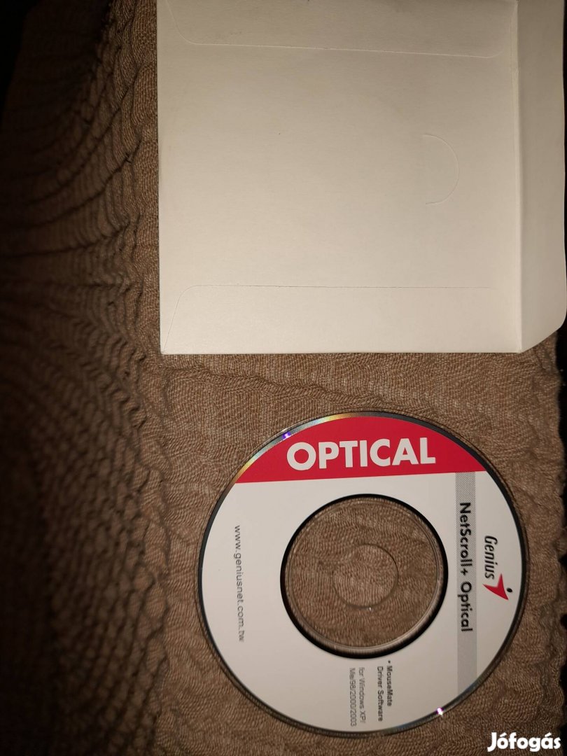 Genius netscroll+ optical mini telepítő cd