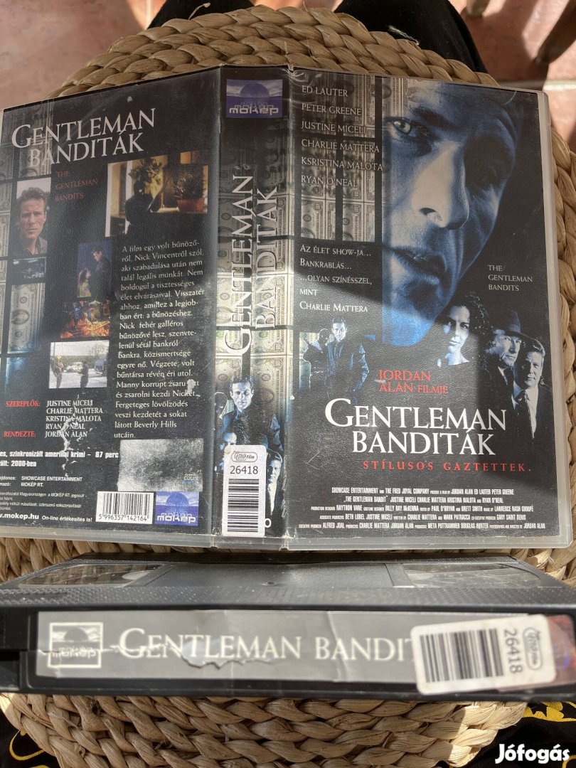 Gentleman banditák vhs