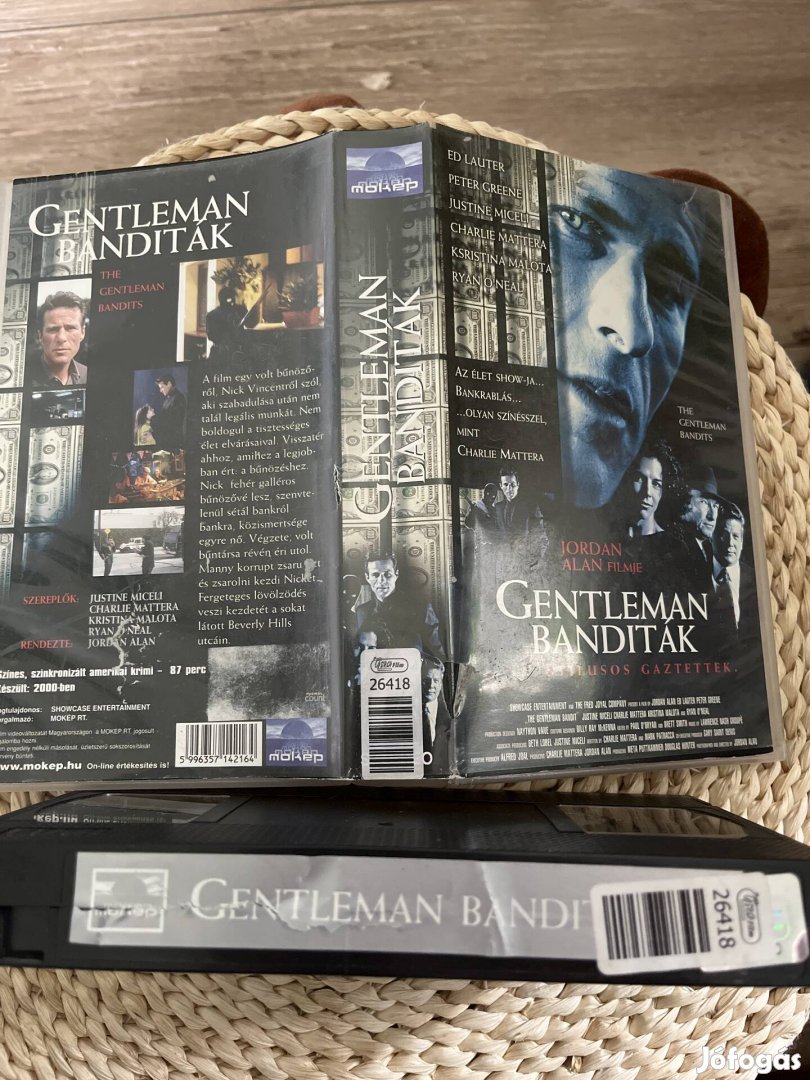 Gentleman banditák vhs film