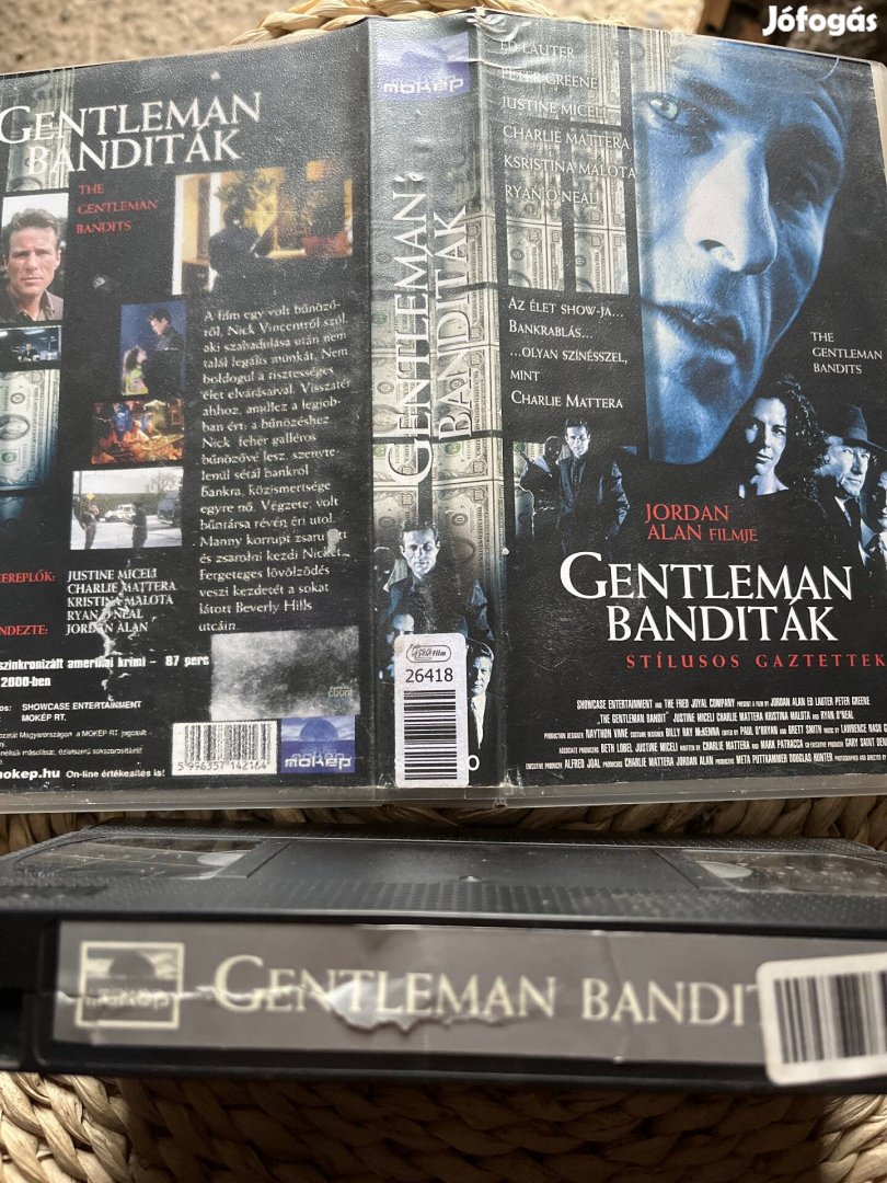 Gentleman banditák vhs kazetta