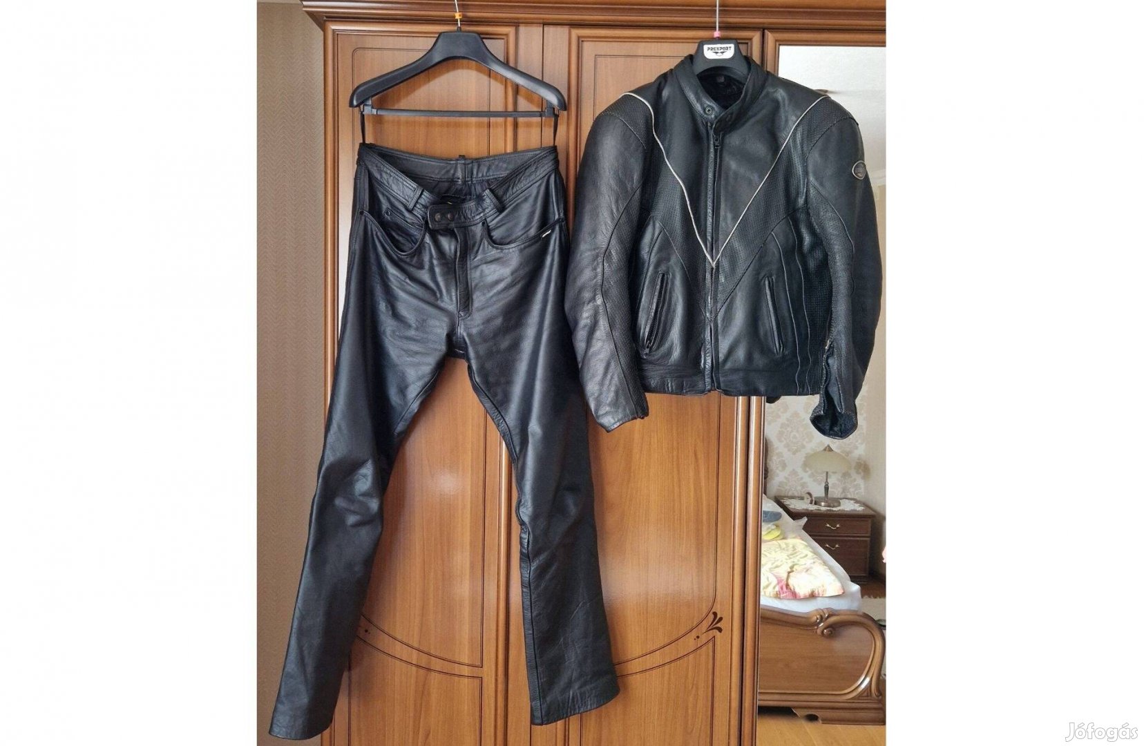 Genuine Leather motoros ruha - bőrkabát és nadrág