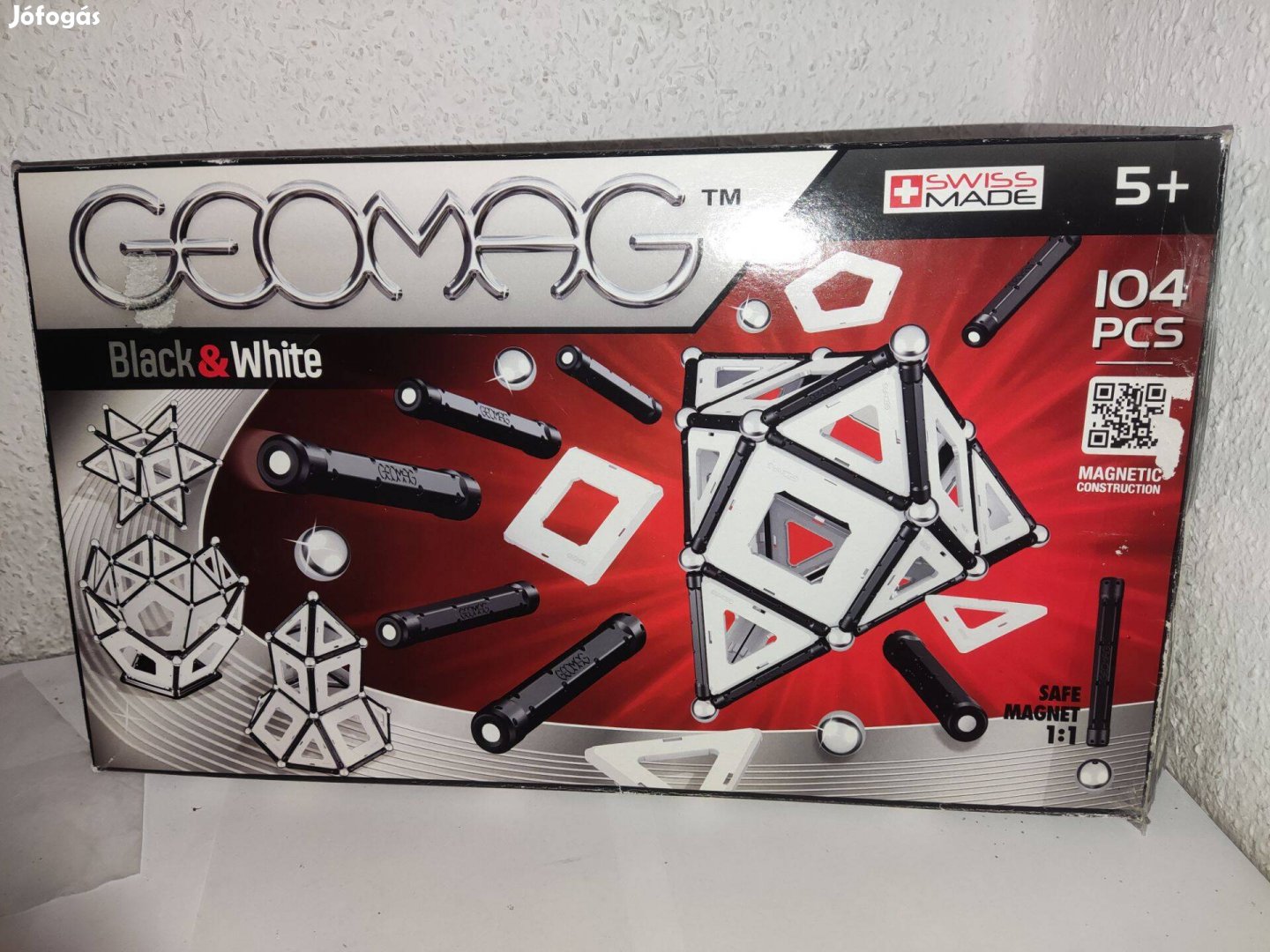 Geomag Black & White 104 db-os mágneses építőjáték