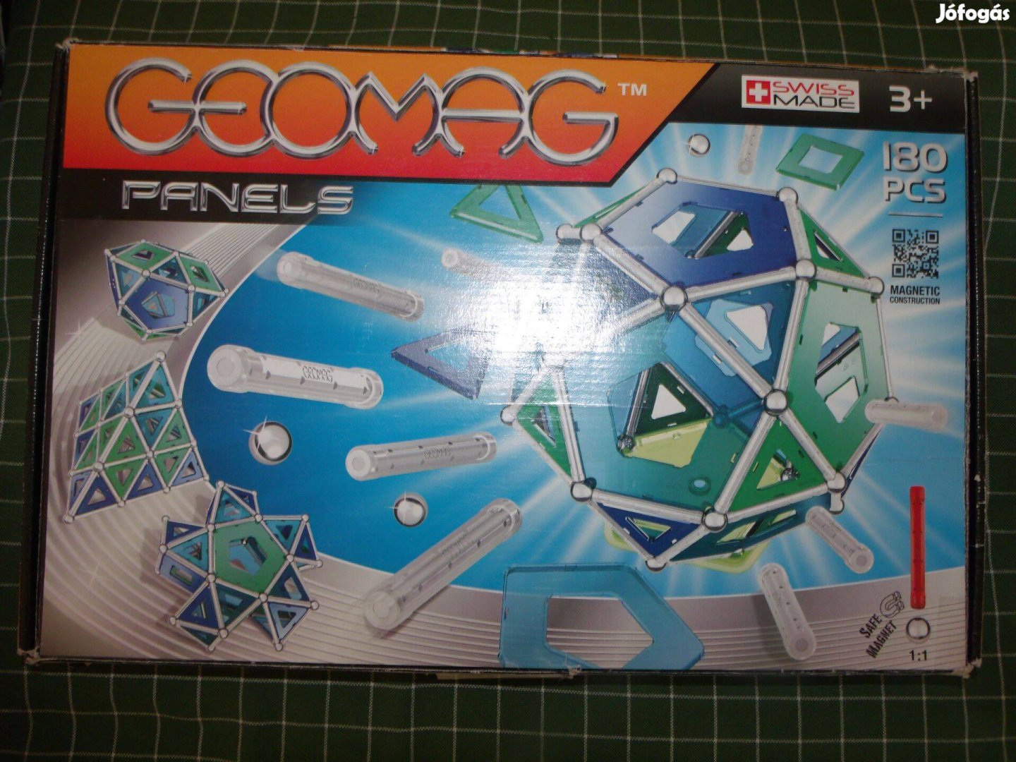 Geomag Kids Panel 180db mágneses építőjáték építő játék