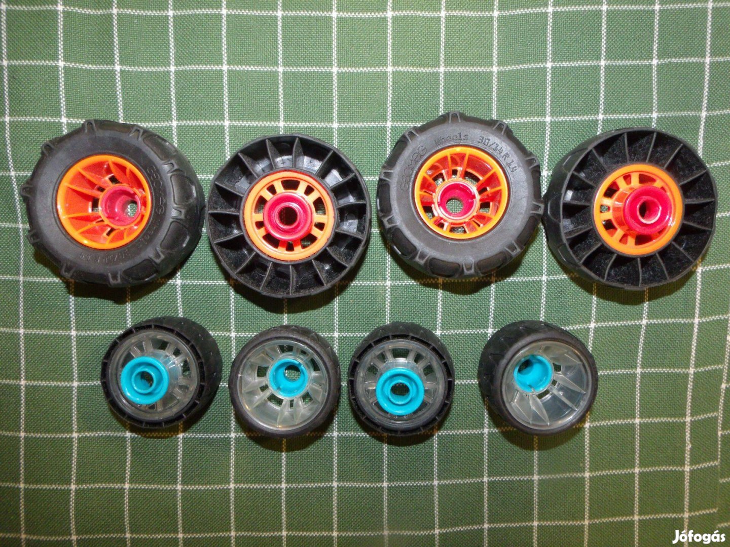 Geomag Wheels 8db kerék kerekek mágneses építőjáték építő játék