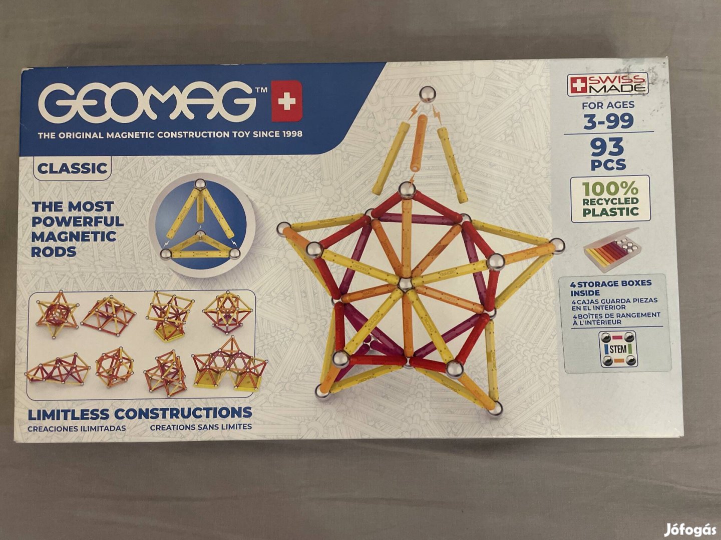 Geomag játék Bontatlan