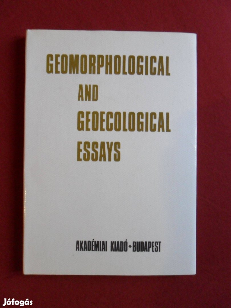 Geomorphological and geoecological essays (Pécsi Márton)