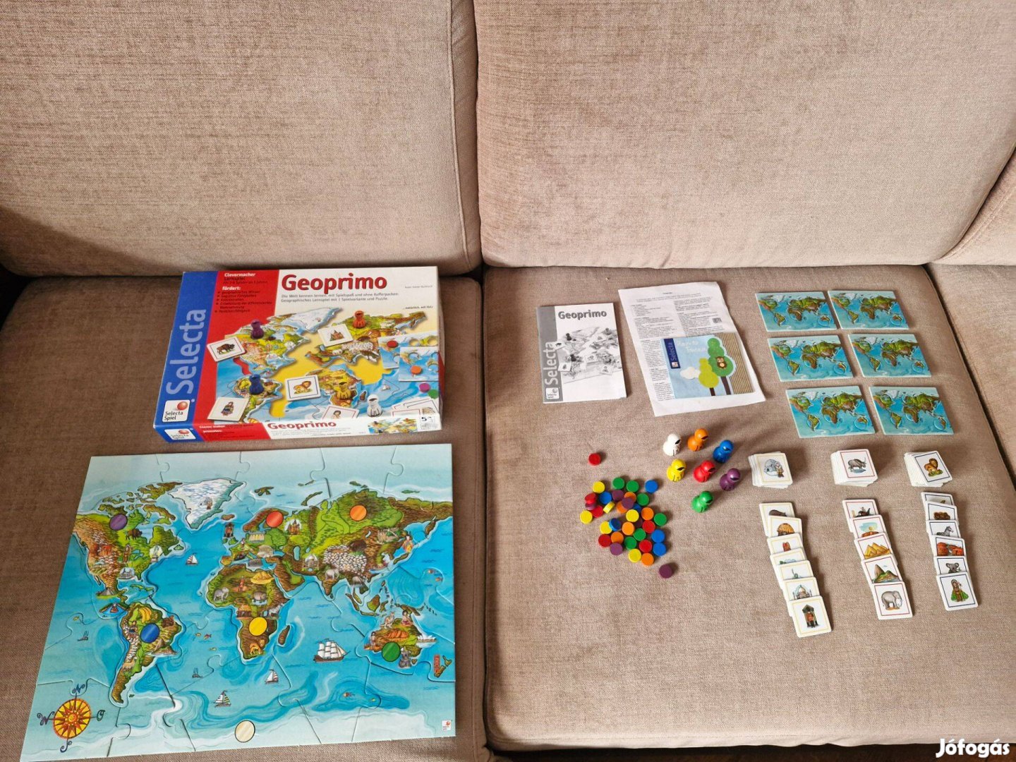 Geoprimo társasjáték 5 éves kortól