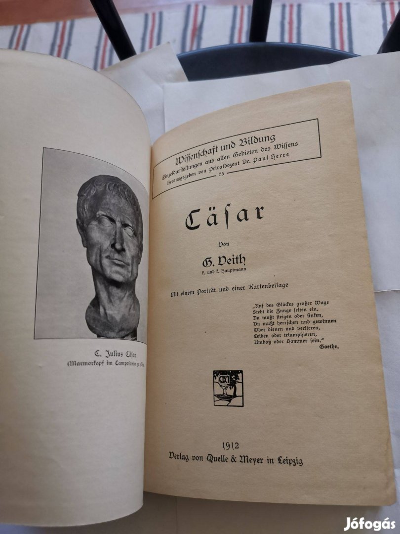 Georg Veith (történész) - Julius Caesar (1912)