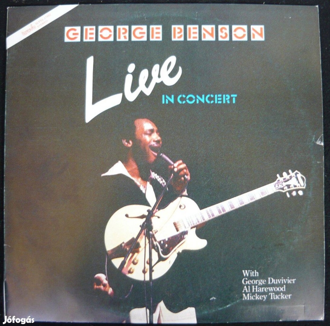 George Benson: Live in concert (hanglemez)