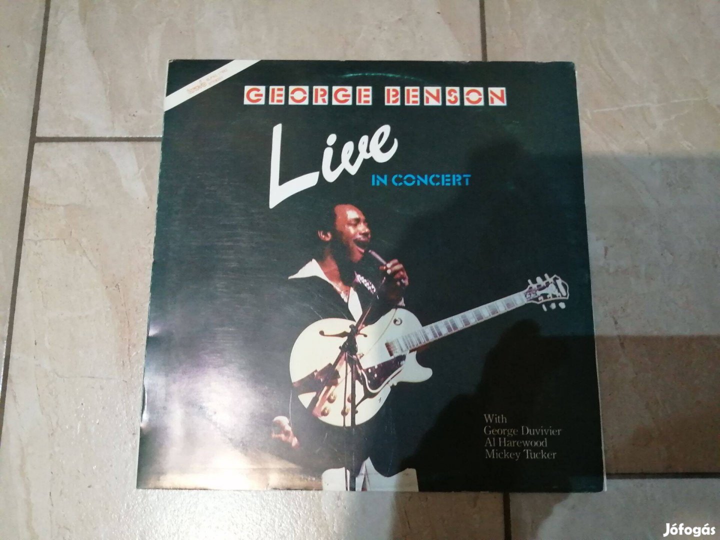 George Benson -koncert jazz- bakelit lemez