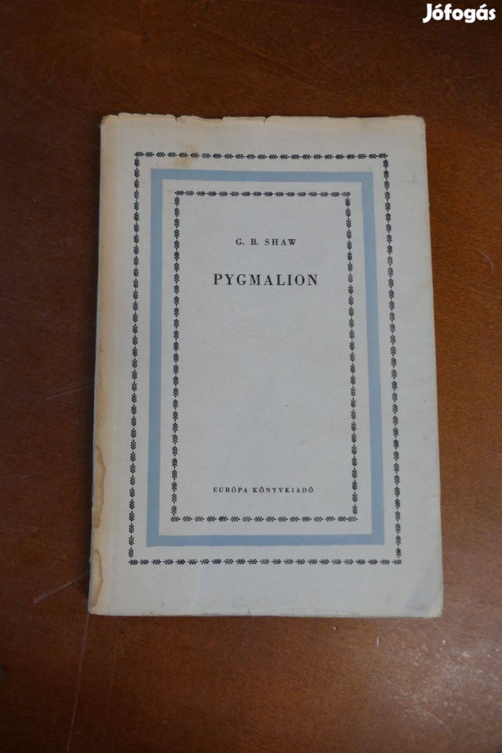George Bernard Shaw Pygmalion 1957-es kiadás