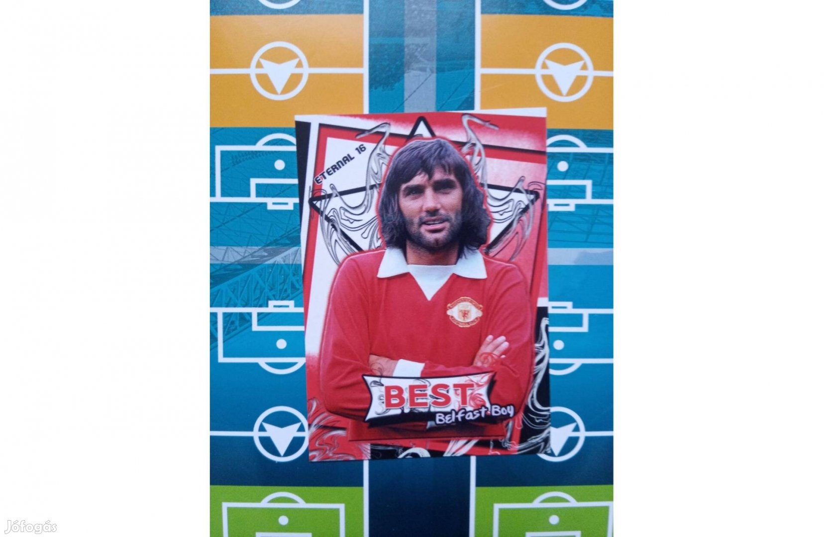 George Best (Manchester United) rajongói kártya