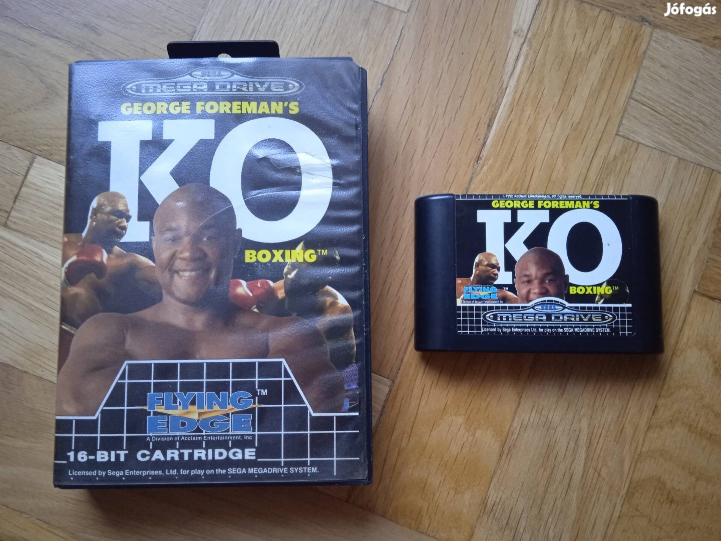 George Foreman KO Boxing Sega Mega Drive játék Megadrive