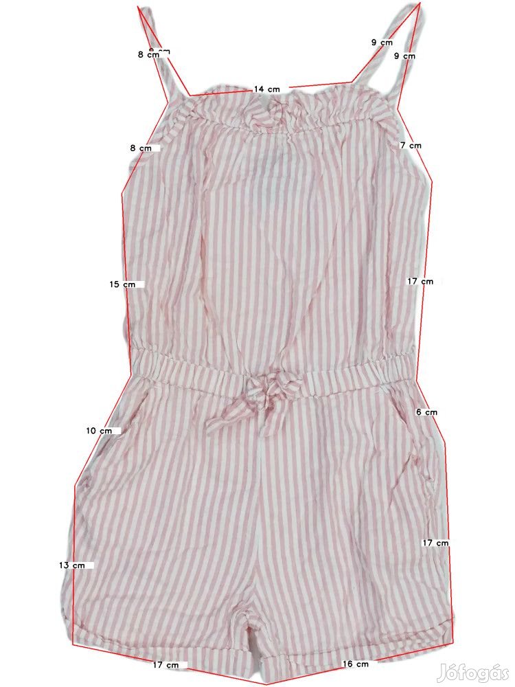 George Használt (újszerű) Lány Playsuit / Jumpsuit (Méret: 104)
