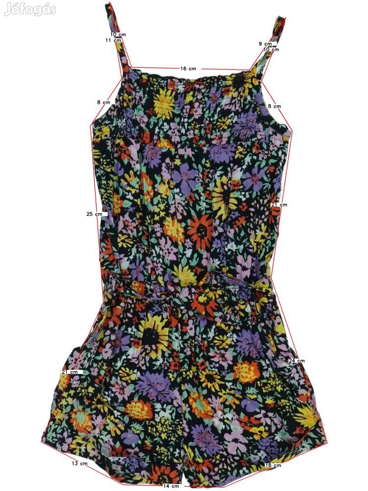 George Használt (újszerű) Lány Playsuit / Jumpsuit (Méret: 122)
