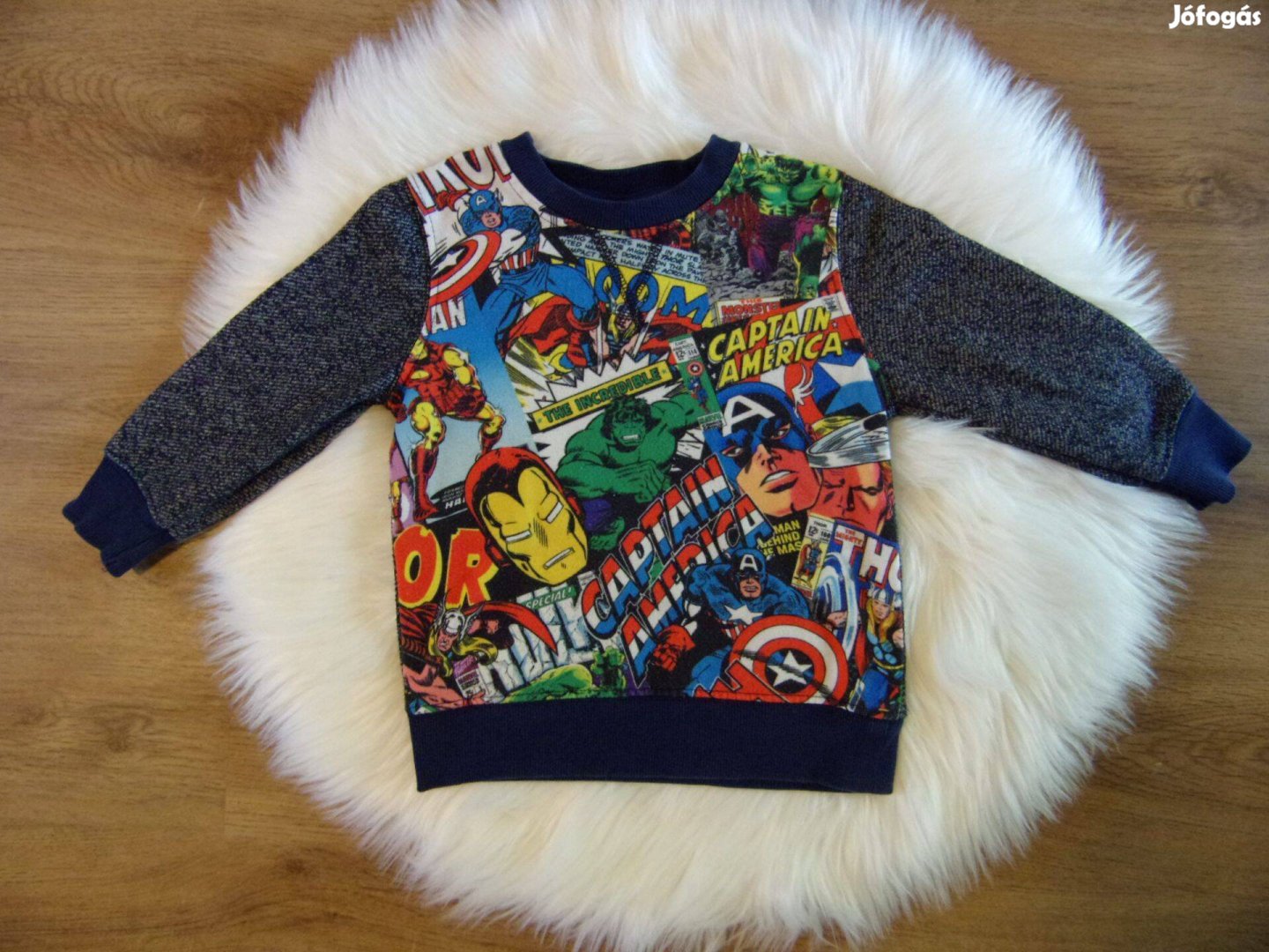 George Marvel Bosszúállók pulóver 2-3 éveseknek