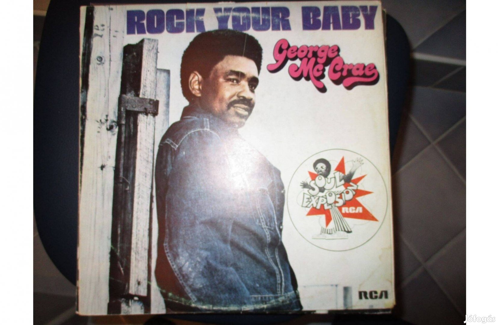 George Mc Crae bakelit hanglemez eladó