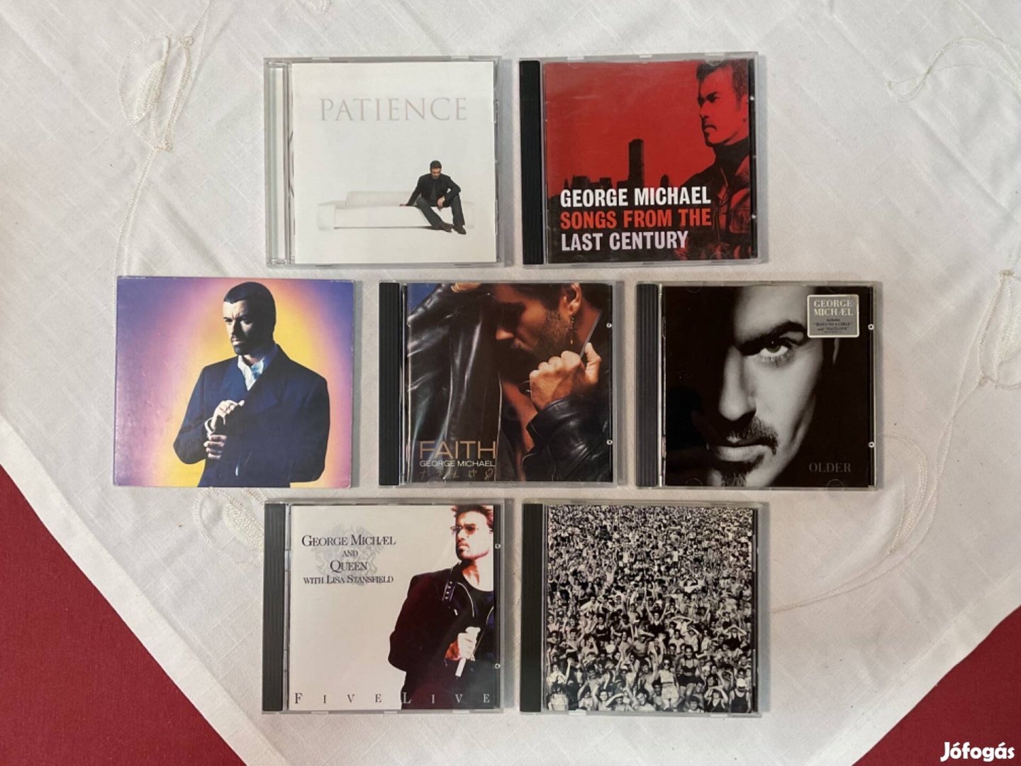 George Michael CD lemezek eladók szép állapotban
