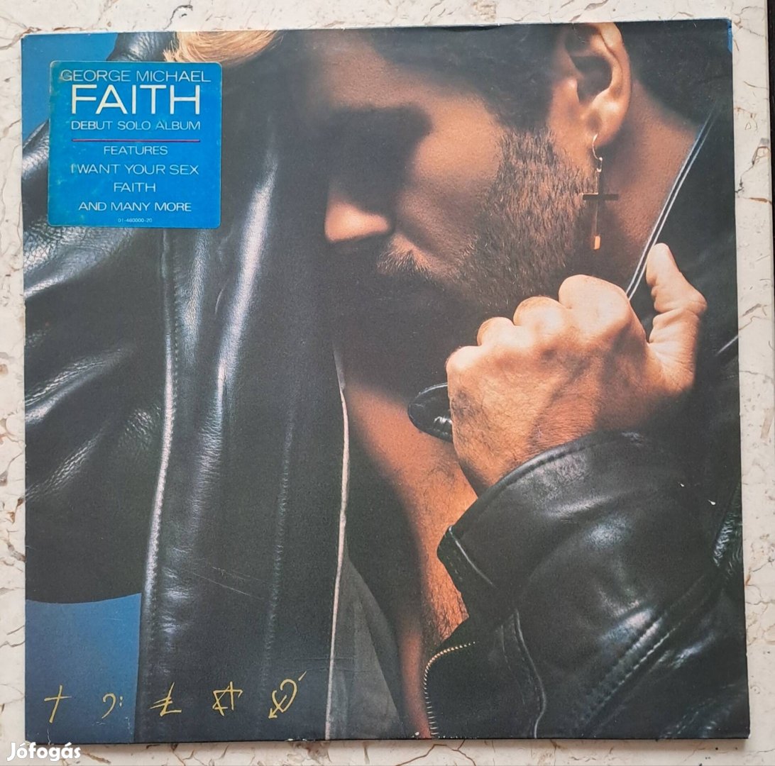 George Michael Faith című bakelit lemeze jó állapotú gyűjteményből 