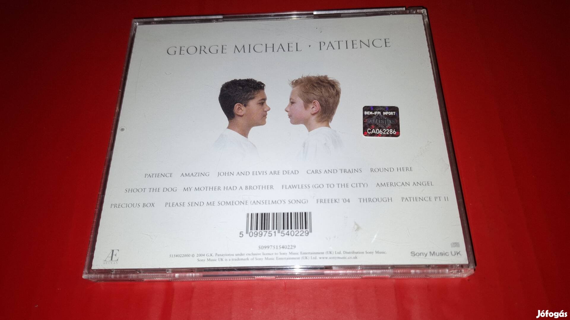 George Michael Patience Cd 2004 U.K.