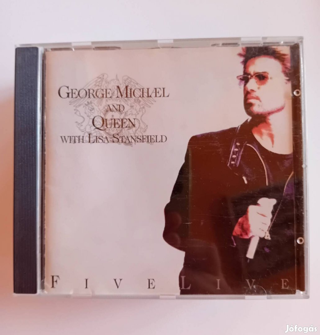 George Michael&Queen-Five Live  CD lemez