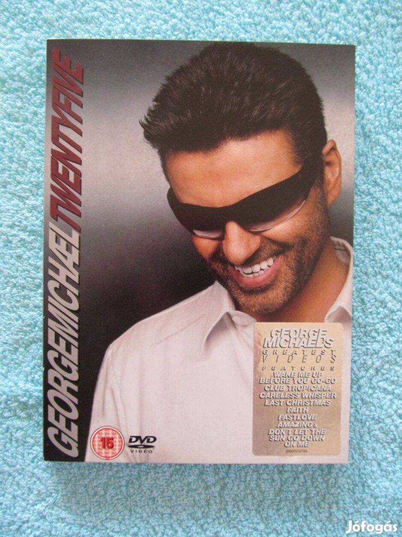 George Michael dupla dvd szinte új!