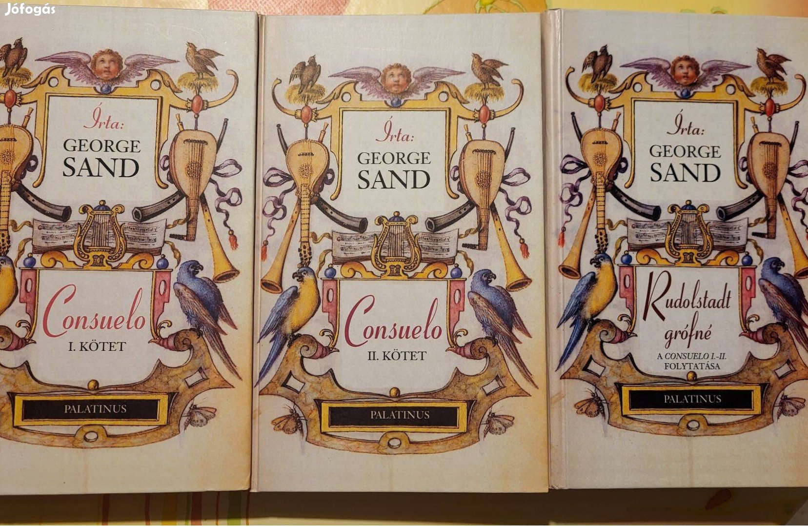 George Sand: Consuelo I-II + folytatás Rudolstadt grófné