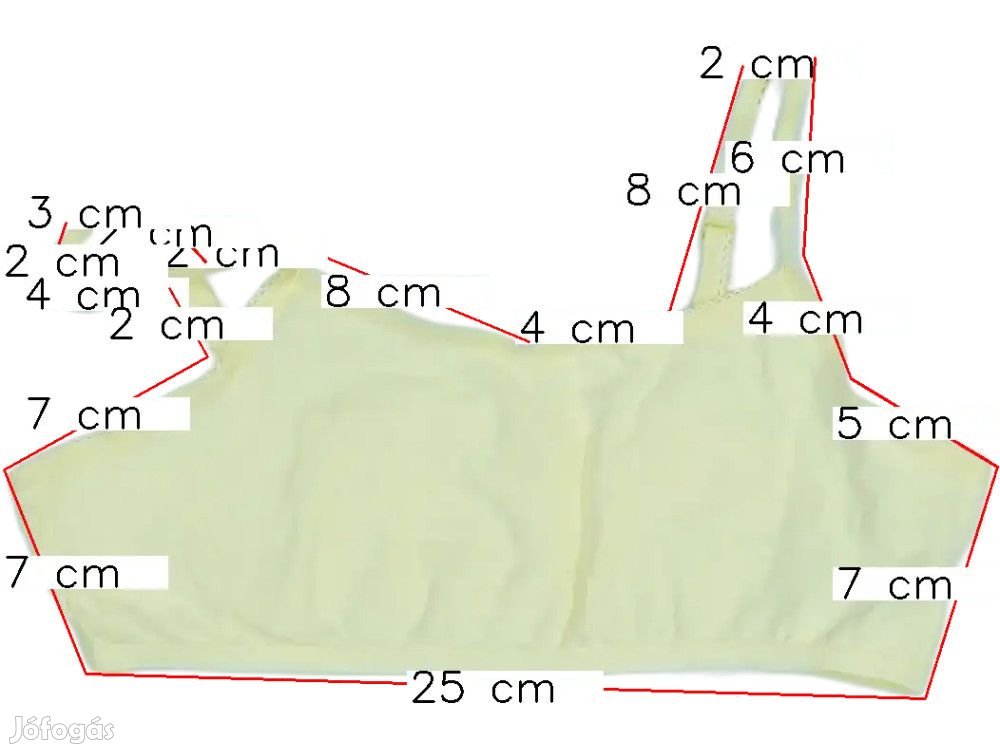 George Új (címke nélküli) Lány Melltartó (Méret: 128)