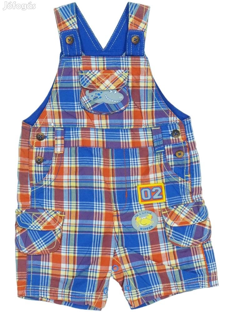 George Új címkés Fiú Kantáros hosszú rövidnadrág Méret 68
